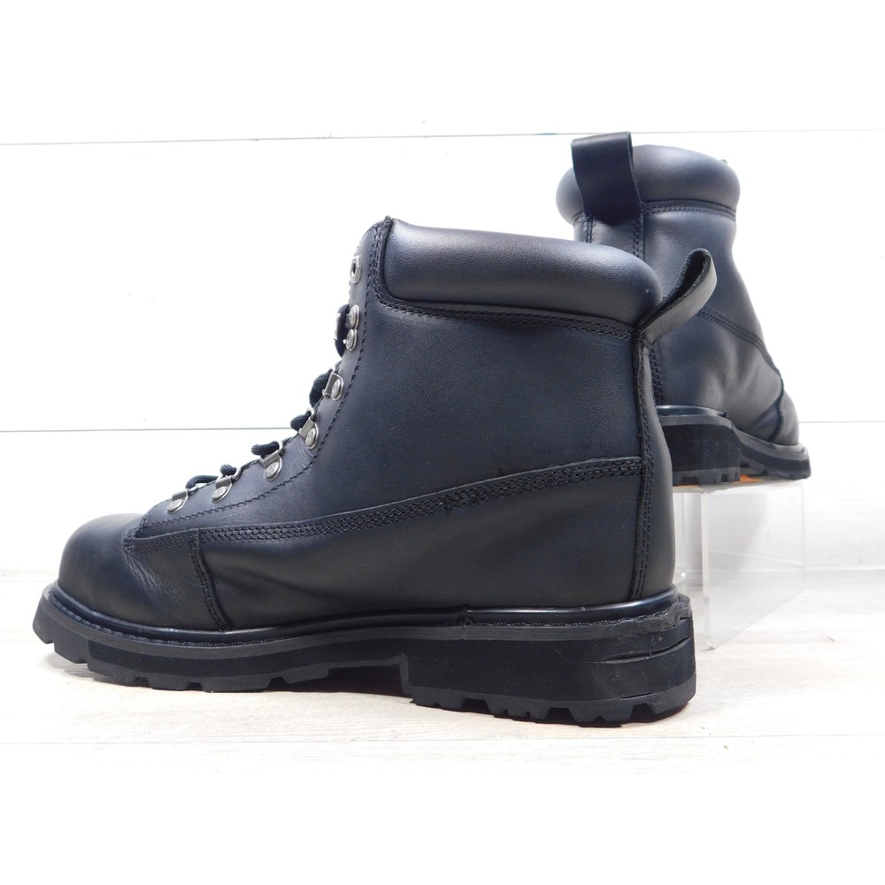 Harley Davidson Mens Drive Steel Toe Boots Black Leather Size 11M D91144 M8413 - Picture 4 of 13